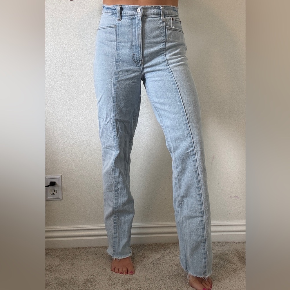 Abercrombie 90s Straight Ultra High Rise Jeans